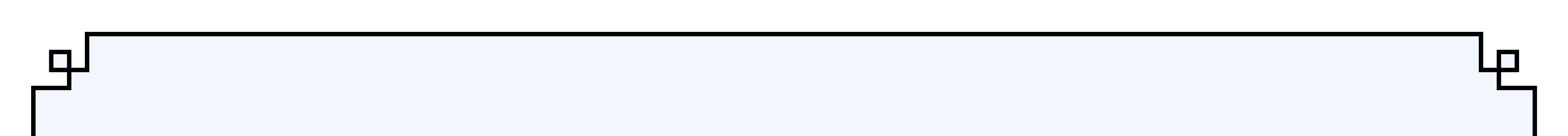 Decorative border top